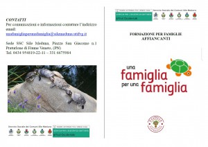 Volantino formazione famiglie 1