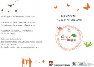 formazione famiglie Noncello 1 rev 1